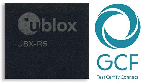 u-blox UBX-R5 becomes first IoT chipset certified by GCF
